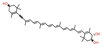 7',8'-Didehydro-beta,beta-carotene-3,4,3'-triol